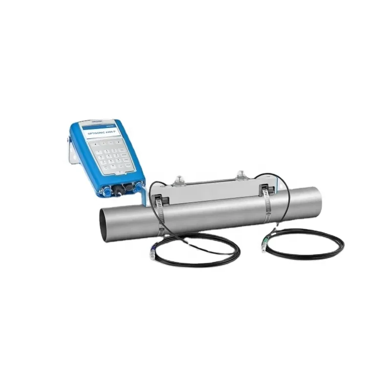 2026 Krohne OPTISONIC 6300 P Ultrasonic Clamp-on Flowmeter Original Germany for Temporary Liquid Flow Measurement