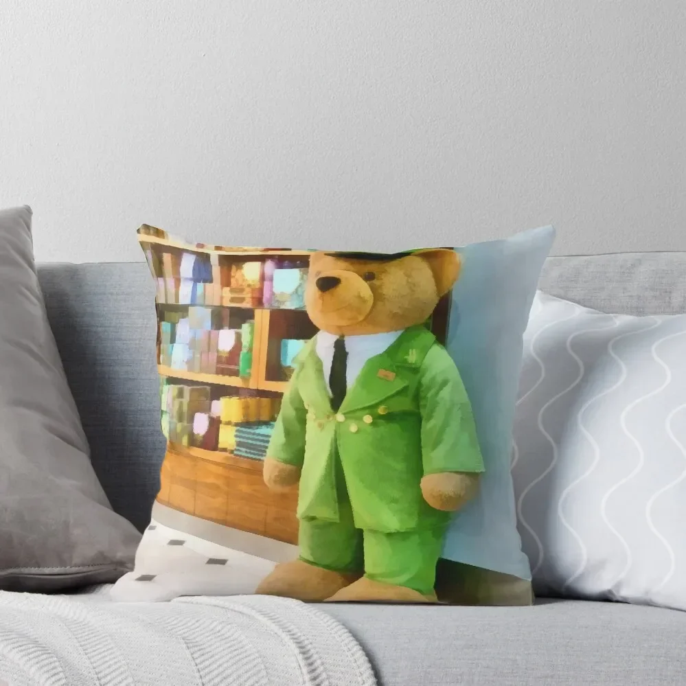 The Harrods Bear Throw Pillow Cushions For Children Cusions Cover Christmas Pillow pillow