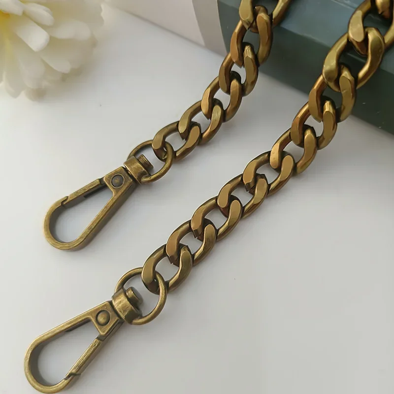 Metal Aluminum Replacement Bag Chain, Parts Accessories for Hand-Woven DIY, Handmade Workshop Studio, Detachable Straps