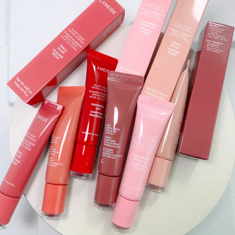 دونات ملمع الشفاه ترطيب غير دهني ملمع الشفاه التجاعيد تليين بلسم الشفاه ترطيب ممتلئ الشفاه ملمع الشفاه للشفاه العارية يقطر #3