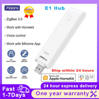 AQARA E1 Zigbee 3.0 Hub USB Smart Gateway Aqara Hub Wireless Zigbee Connect Remote For Xiaomi MIHOME Mijia For Apple Homekit APP