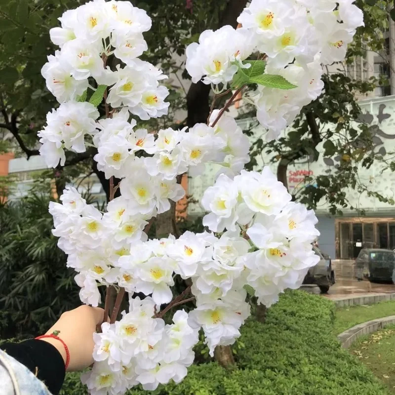 Artificial Indoor Cherry Blossom Tree Arch Wedding Decoration Large Outdoor Artificial Cherry Blossom Tree