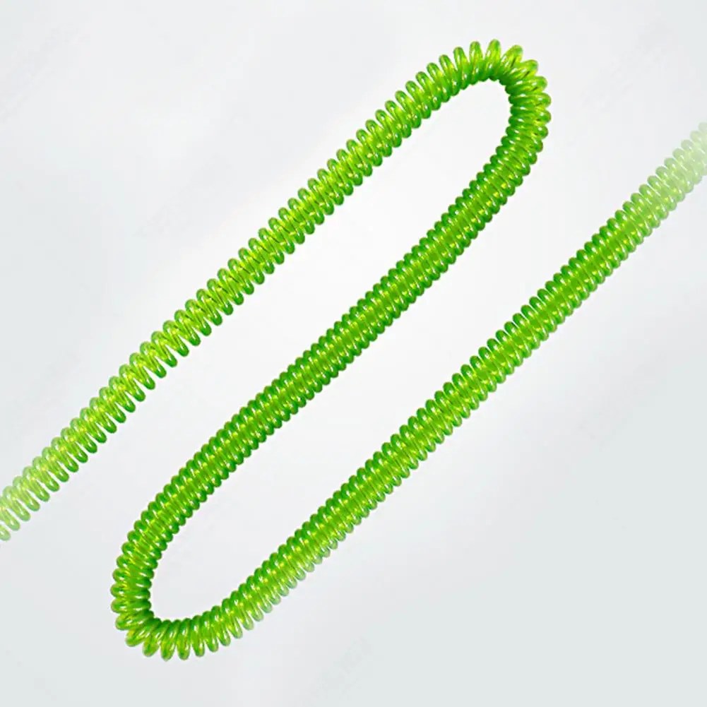 Lightweight Anti-loss Keychain  Retractable Stretchy Spring Key Chain  Keys Fishing Tools Spring Safety Rope