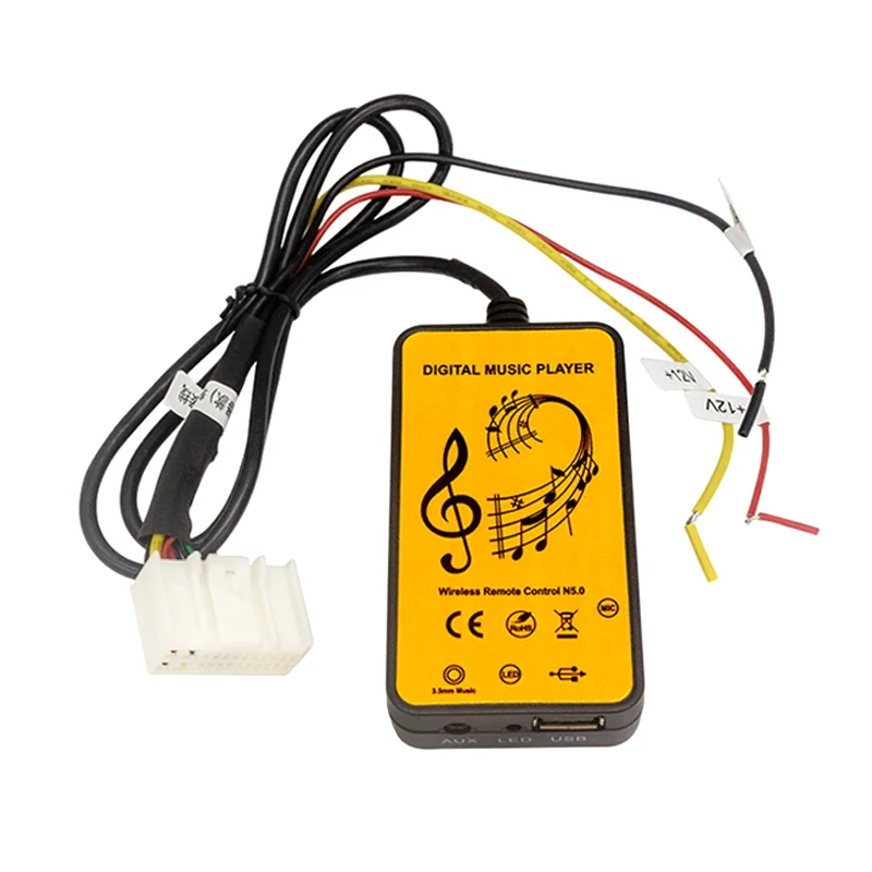 Car Mounted MP3 Digital  Audio Player with High-definition Lossless Sound Quality and Stable signal Transmission