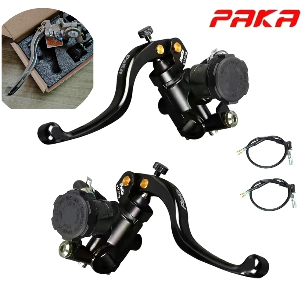 

Универсальный 17,5 мм гоночный мотоцикл, главный тормозной цилиндр, рычаг сцепления, гидравлический насос для мотоцикла, тормозной рычаг для Honda Yamaha Kawasaki