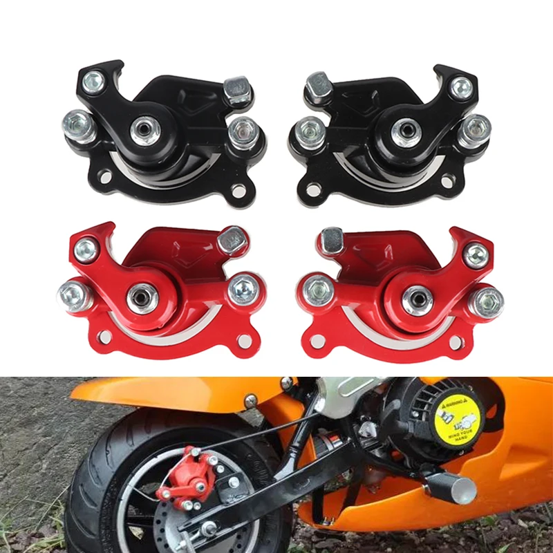 For 43cc 47cc 49cc Mini Moto Kids ATV Quad Minimoto Dirt Pocket Bike Gas Scooter Motorcycle Front/Rear Disc Brake Caliper Pads