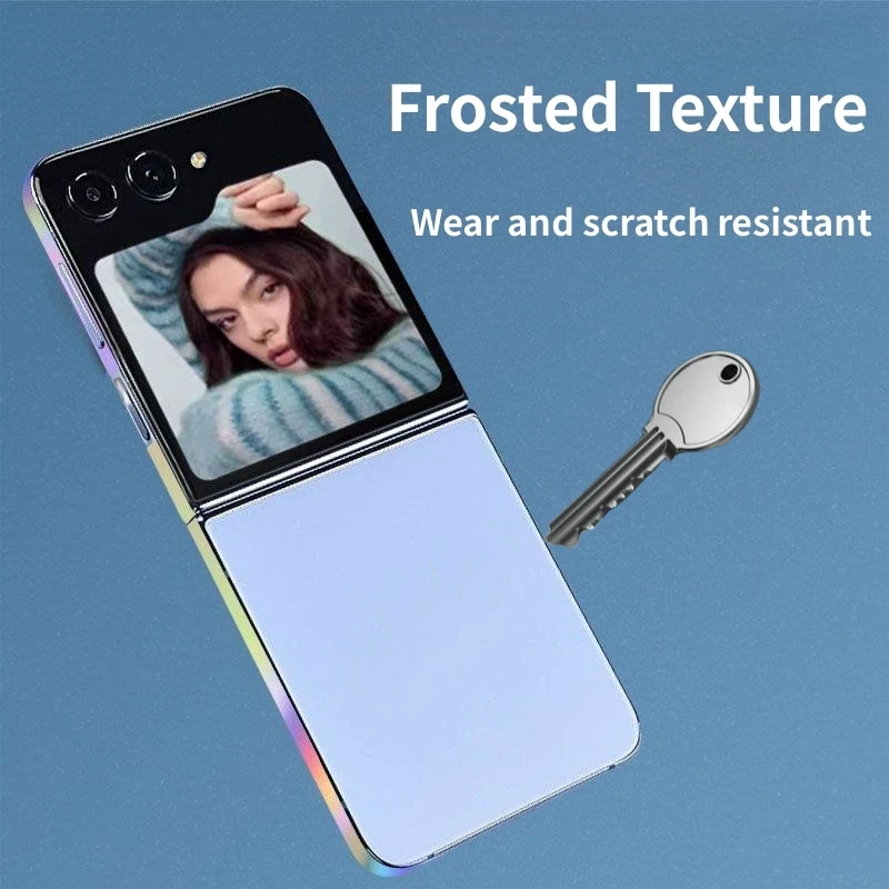 Colorful Anti-Scratch Sticker Skin For Samsung Galaxy Z Flip 5 Hinge Frame Cover Film Protector For Galaxy Z Flip5