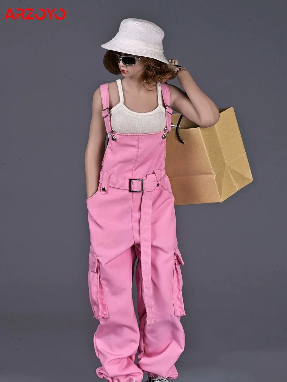 CHILI ของเล่น CL005 1/6 หญิง Rompers Camisole ชุดเสื้อกั๊กกางเกงเสื้อผ้ารุ่น 12 ''Soldier Action Figure Body ตุ๊กตา