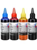 100ML Universal Printer Ink  Refill CISS kit Compatible For HP Canon Epson Brother  Inkjet Tank Cartridges 604 603 304 305 545XL