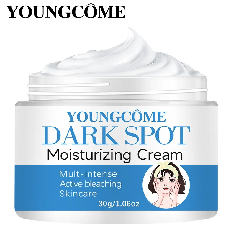 ﻿   YOUNGCOME كريم شد الوجه يفتيح عميق النمش يغذي تقليل البقع الداكنة النمش اشراق البشرة الناعمة
