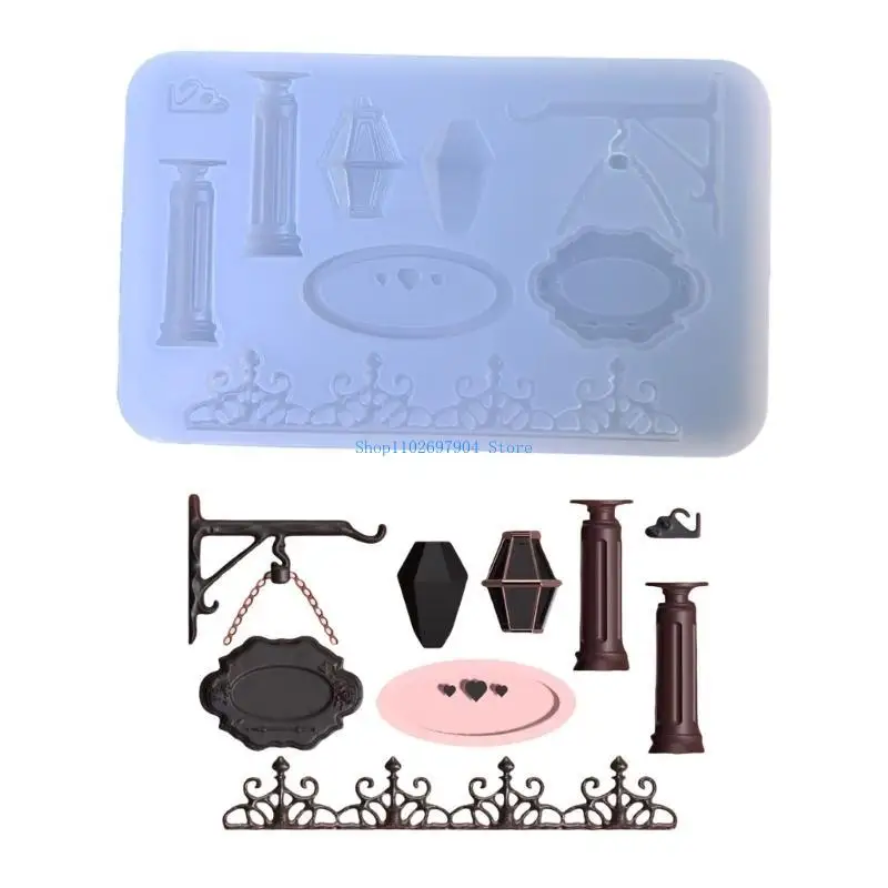 N7YF Garden Accessories Silicone Mold Epoxy Resin Mould for Jewelry Enthusiasts