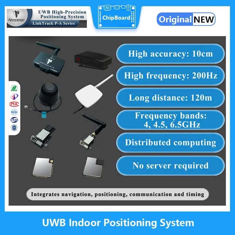 UWB Indoor Positioning System Precision Navigation Module LinkTrack P-A Series Nooploop