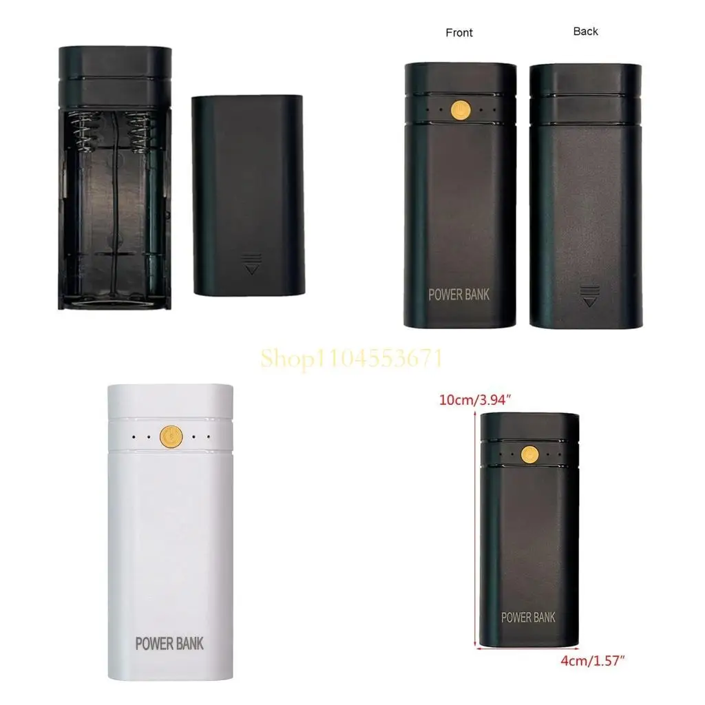Best Seller DIY 2x18650 Battery Case With Indicator Power Bank Shell Charger-Box Accessories Removable Back Cover
