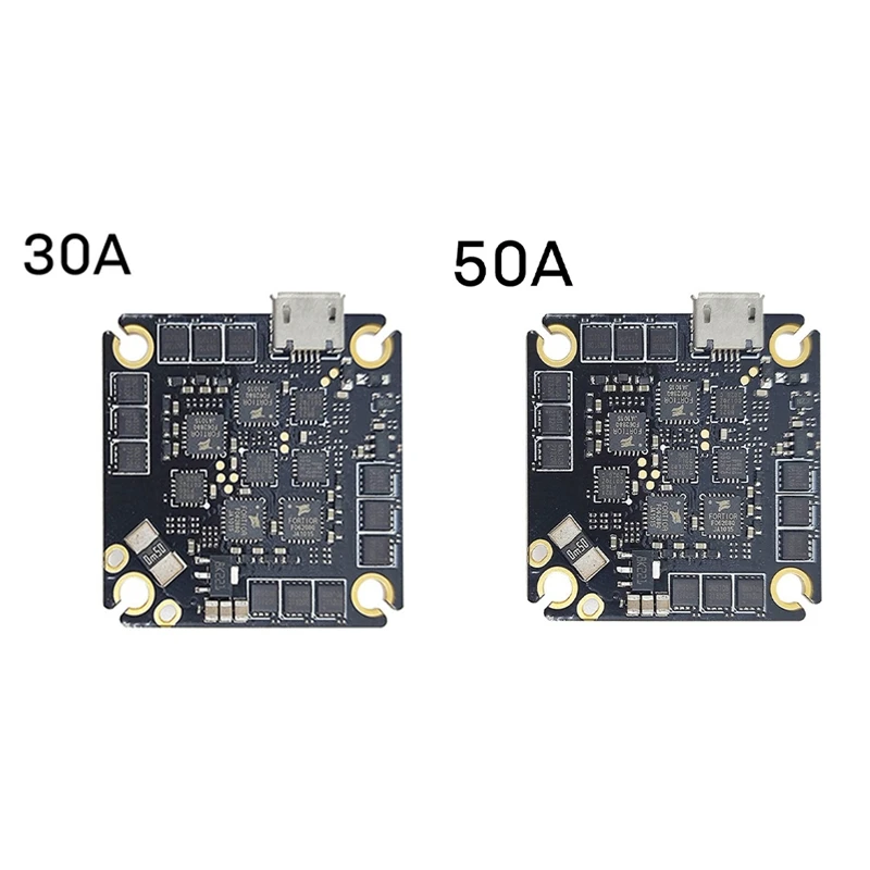 

F411 AIO Flight Controller With MPU6500, 30A/45A BLHELI_S BLS ESC, 2-6S For 25.5-26.5MM FPV Racing Drones A