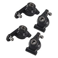 Practical Steering Knuckle C-Hub Carrier Rear Hub Carrier Set for Wltoys 144001 144010 124016 124017 124019 RC Car Spare Parts