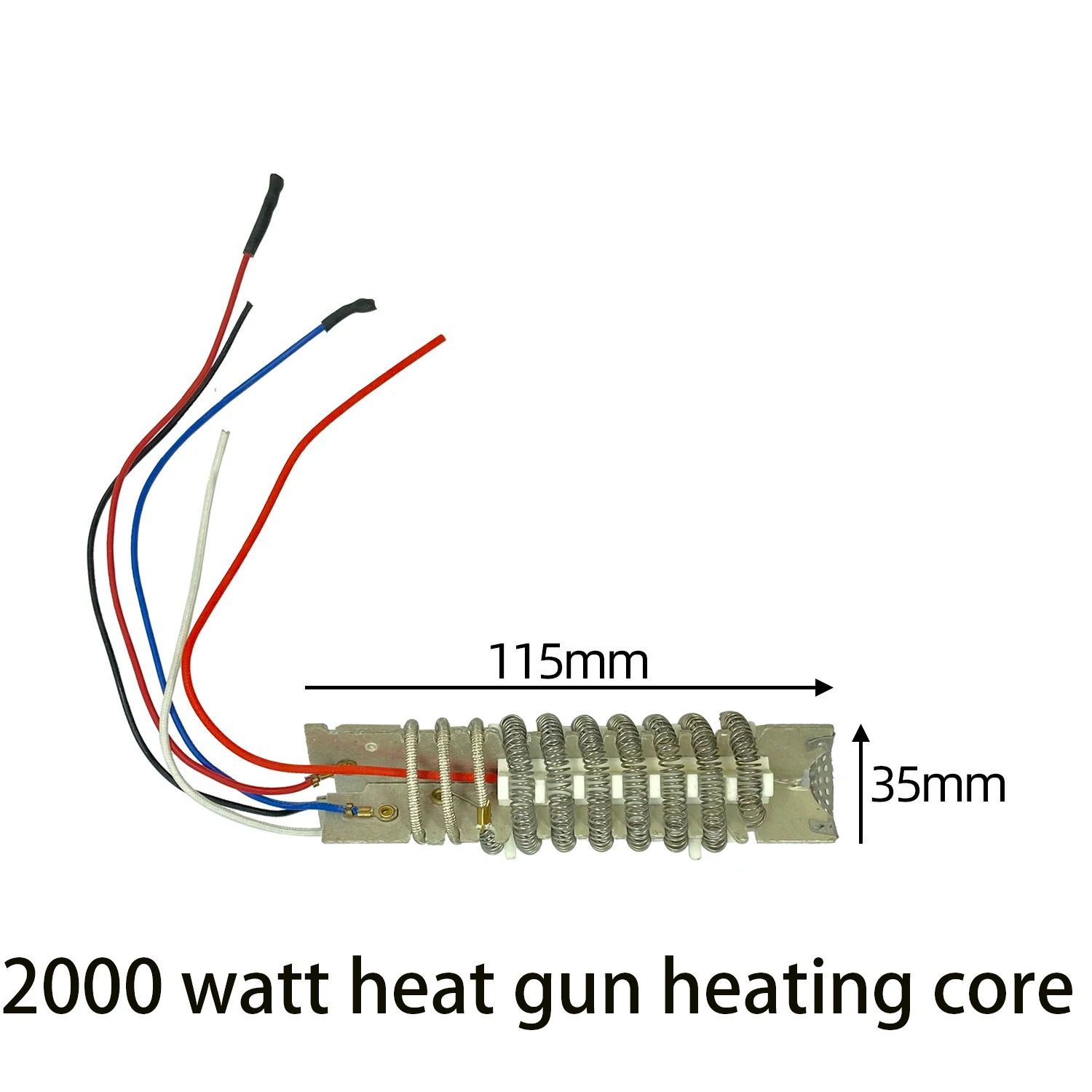 

2000W Heating Element Hot Air Rework Machine Heater Building Hair Dryer AC 220V Three Wires Heating Heat Core Power Tool Parts