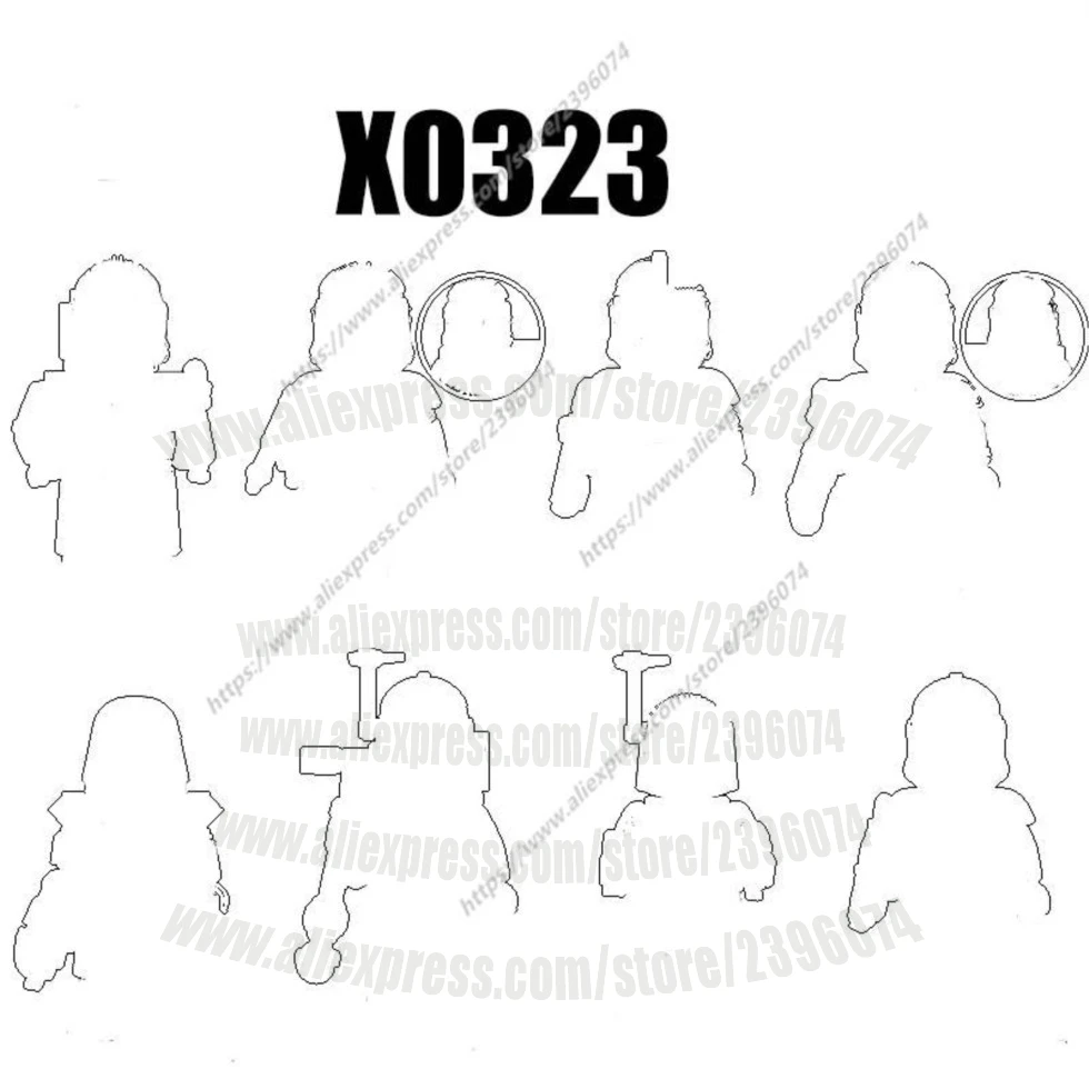 

X0323 Фигурки из фильмов, строительные блоки, кирпичи XH1794 XH1795 XH1796 XH1797 XH1798 XH1799 XH1800 XH1801 Подарочные игрушки