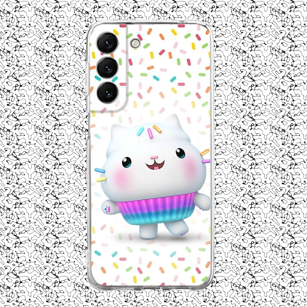 Cute G-Gabbys D-Dollhouse Phone Case Silicone For Samsung S30,S23,21,22,20 Ultra,S20 FE lite,S10,9,PIus Note20ultra Cover Clear