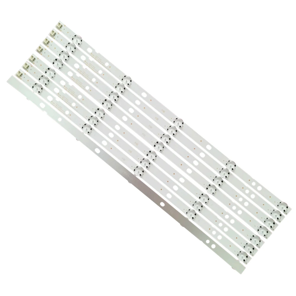 

New 8 PCS/set 510mm LED backlight strip for TX-49DS500E TX-49DS500B TX-49DSW504S TX-49ES400E Innotek 49inch Panasonic REV0.4