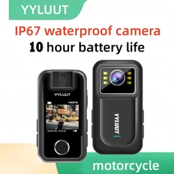 Full HD 1080P motorfiets helm camera 150° groothoek IP67 waterdichte actie camera Draagbare Drive Recorder body Cam