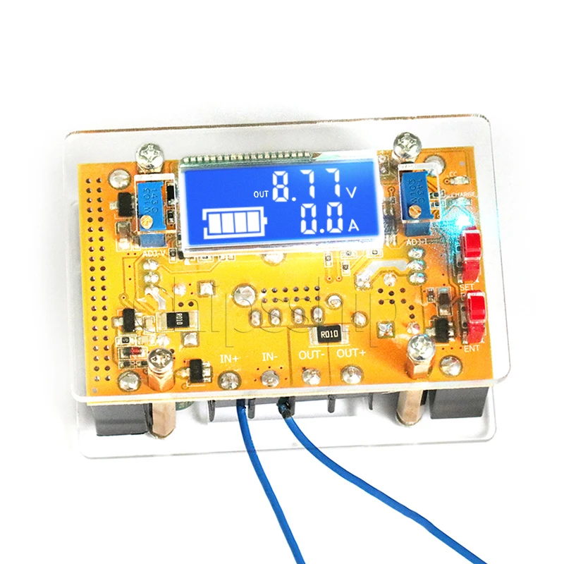 Constant voltage constant current DC-DC High power Adjustable upvoltage LCD display voltage and current dual