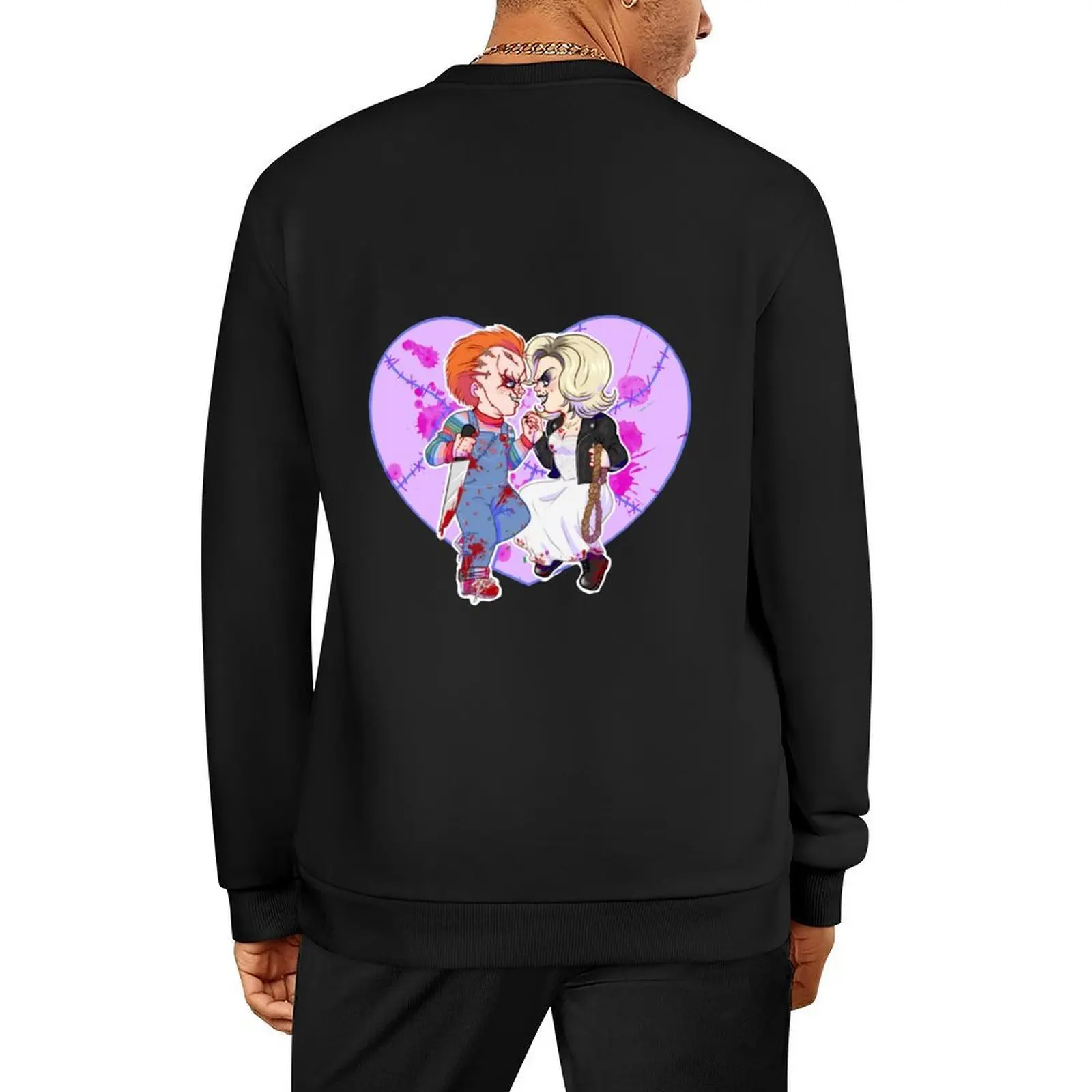 

chucky doll childs horror play Pullover tracksuit fashion men autumn autumn clothes sweatshirt men