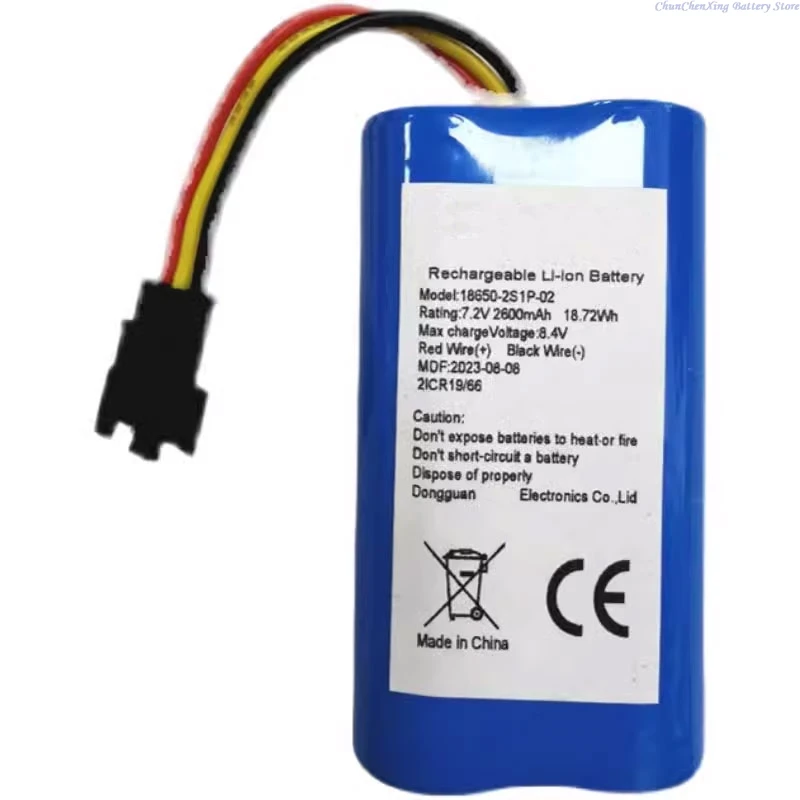 ALLCCX 7.2V 2600mAh Replacement Medical Battery for Medcaptain MP-30 , MP-60, SYS-6010 SYS-50 3011 6010 +TOOL