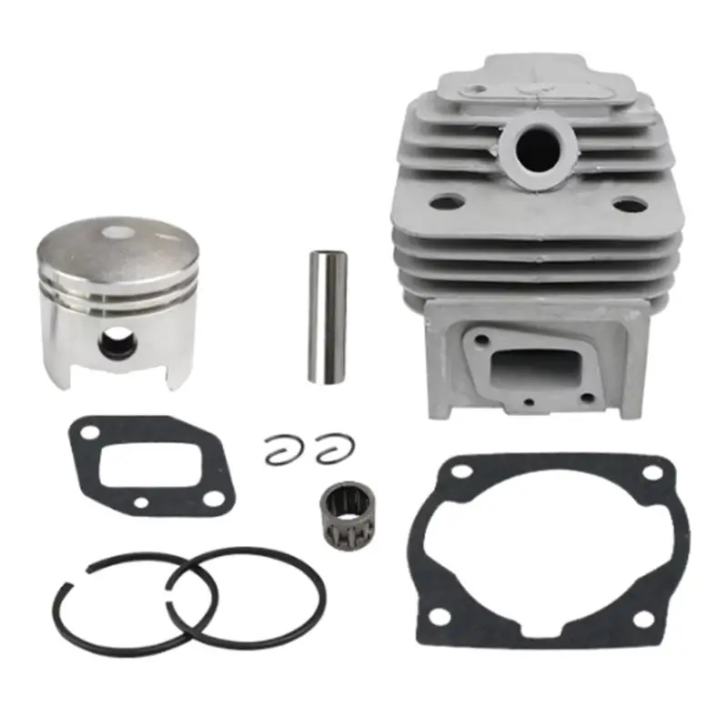AT63-Replacement Cylinder For 44Mm For Piston Kit For 52CC 44-5 Motor Brush Cutter- Gasket Rings, Pins Washers Lawn Mower Parts