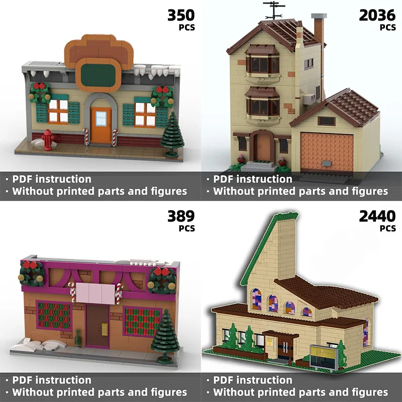 

With creative building blocks, relive classic neighborhood anecdotes in the style of American humorous family TV series