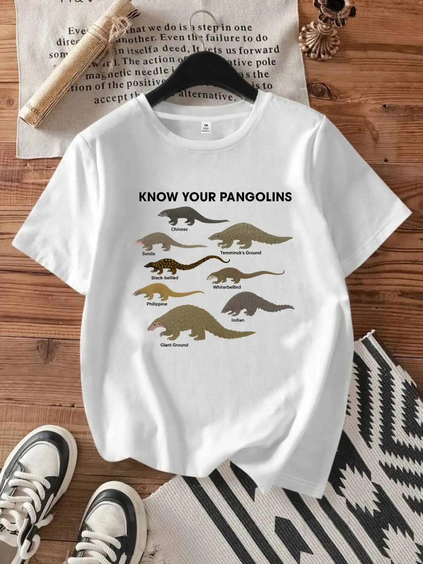 

【102187】Женская футболка больших размеров с круглым вырезом и короткими рукавами, эластичными рукавами и модными принтами