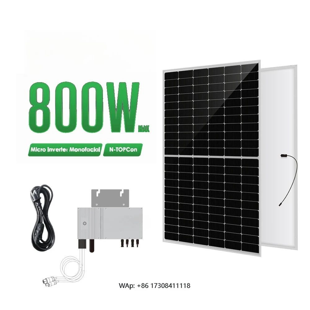 Lithium Battery Storage System DIY Balcony PV 400-700w Solar Panel Complete Set With Battery Solar Panel Microinverter