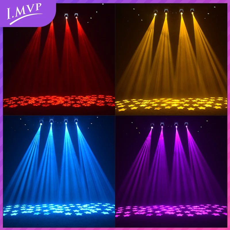 Mini Sharpy DMX DJ LED Beam Moving Head Light, KTV, Discoteca Sala Privada, Disco Stage Rotating, 100W