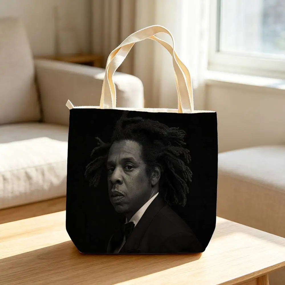 State Property J-Jay-Z   Storage Bags Waterproof Canvas bags suitable for going to class, shopping, gifts, and commuting