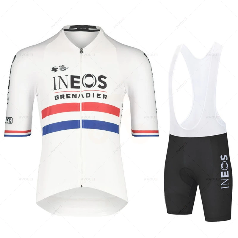 Ineos Colombia Epic Cycling Jersey Set, Short Sleeve Bicycle Wear, MTB Clothing, Bike Uniform, Racing Shirt, New, Summer