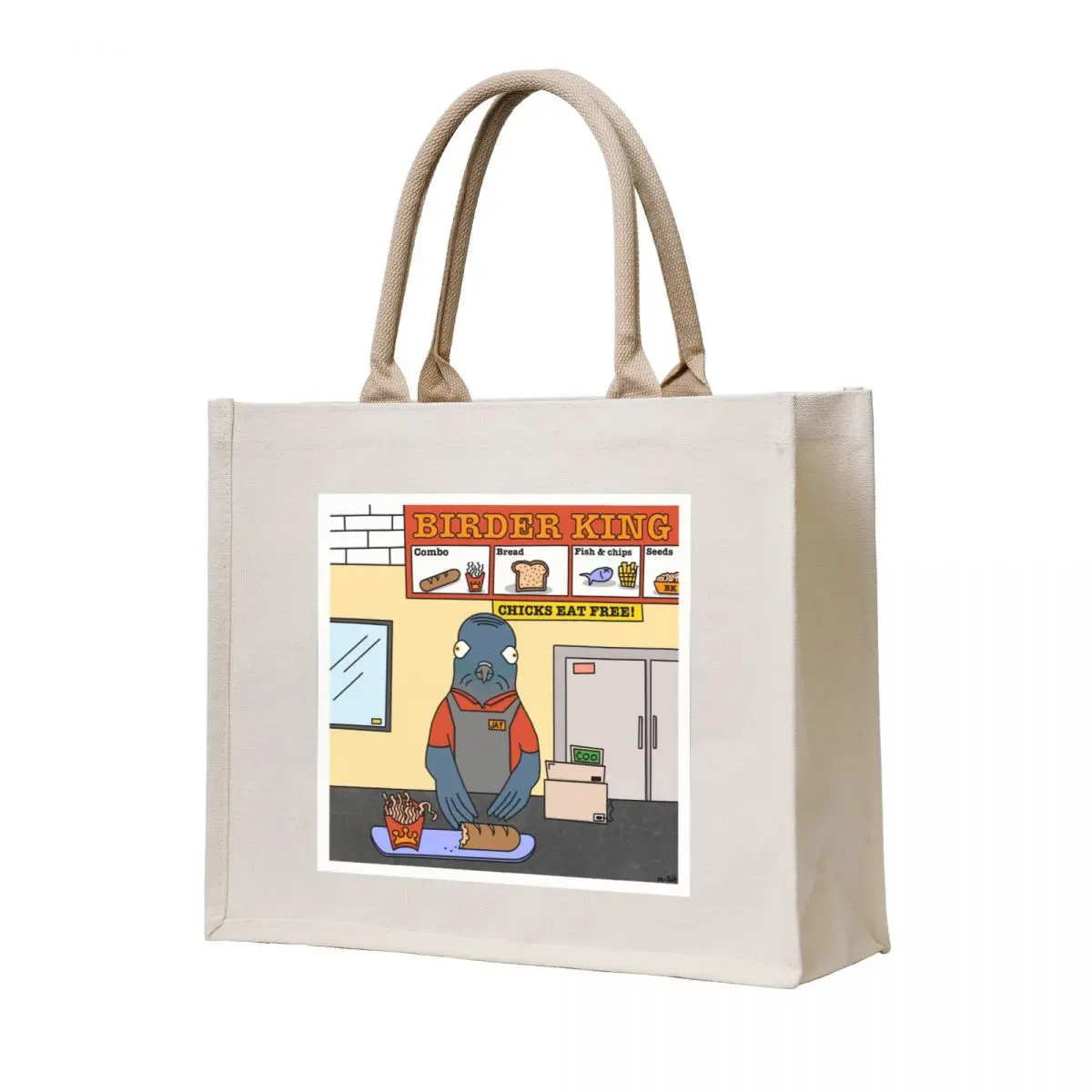

Birder King Tote Bag tote bags cloth bags Cloth bag Gift bags