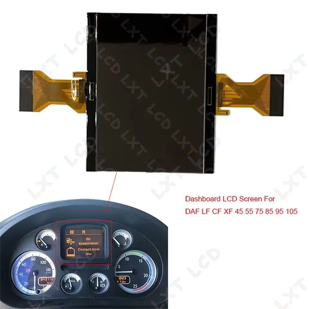Tablero de camión LCD Temsa MD7 Plus para DAF LF CF XF 45 55 75 85 95 105 Temsa MD9 pantalla de instrumentos LCD de repuesto