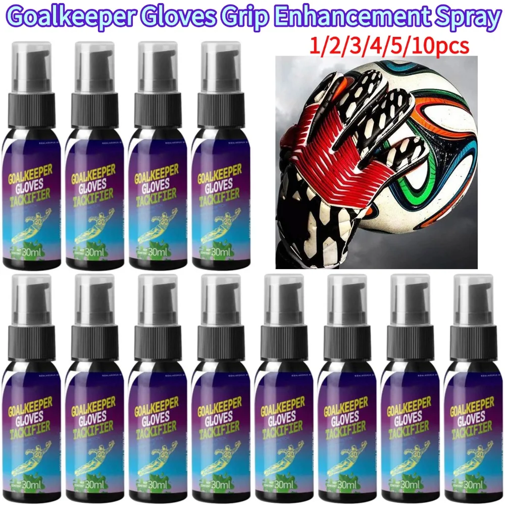 

Футбольные вратарские перчатки, спрей для улучшения рукоятки, вратарские перчатки, противоскользящие улучшенные липкие сменные перчатки для бейсбола, клей