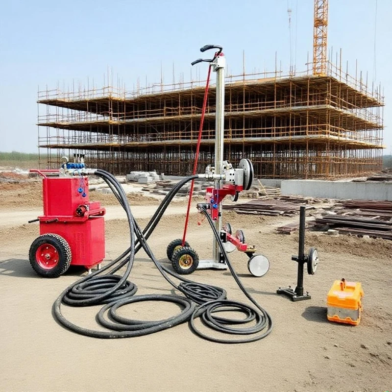 

Factory Price Portable Hydraulic Automatic Granite Cutting Machine Multi-Wire Diamond Wire Saw For Concrete Cutter