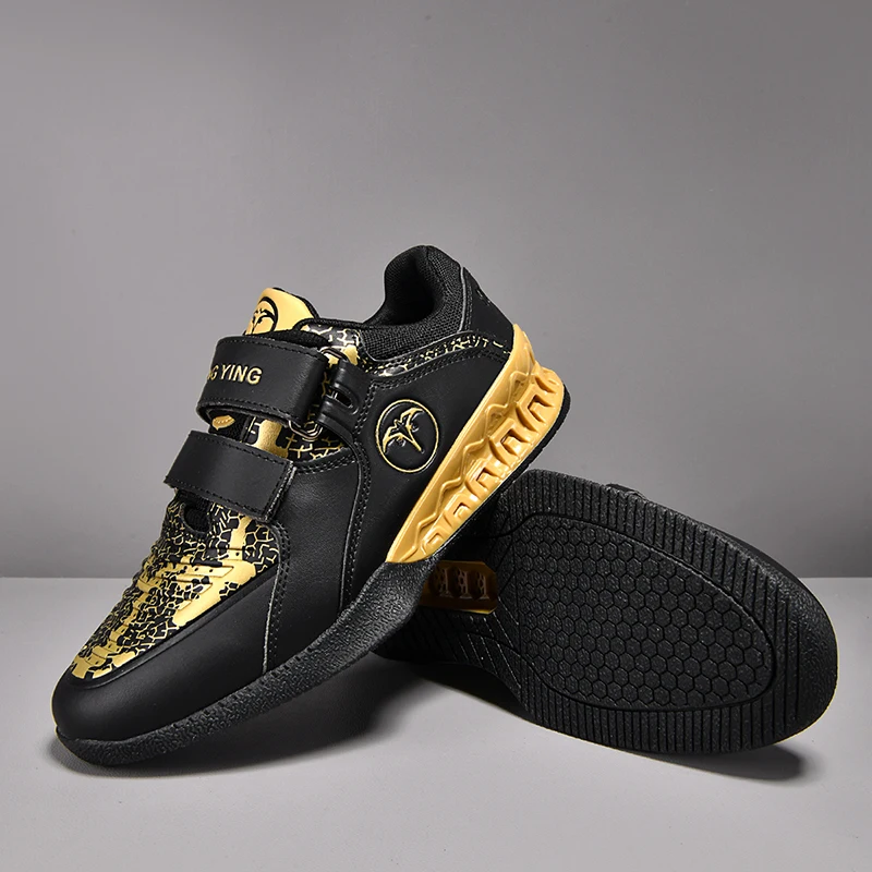 Men Professional Weightlifting Shoes Brand Comfortable Strength Support Top Quality Barefoot Rubber Male Original Squat Shoes