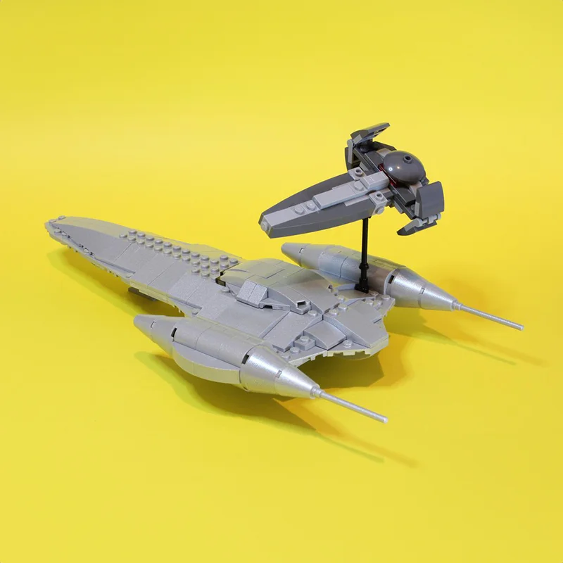 394 قطعة MOC مايكرو النوبي الملكي المركبة الفضائية سيث نموذج بناء هدية الكريسماس كتل العمارة تجميع اللعب فكرة عيد ميلاد الاطفال #2