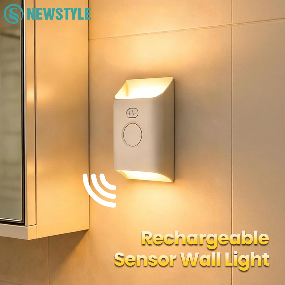 luz-de-parede-com-sensor-de-movimento-recarregavel-por-usb-lampada-noturna-led-regulavel-120-°-Angulo-amplo-sem-necessidade-de-perfuracao-para-quarto-de-corredor
