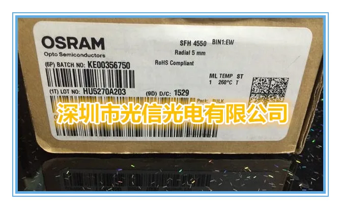 10PCS SFH4550 100% Imported Original Main Receiving and Transmitting Tube, Photoelectric Switch, Hall Sensing