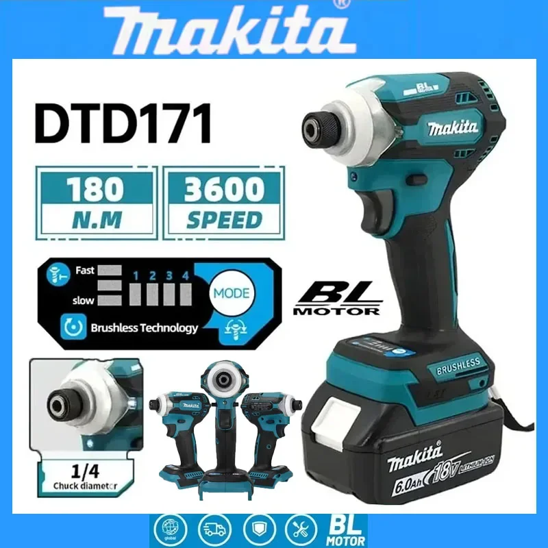 Makita DTD171 Brush…