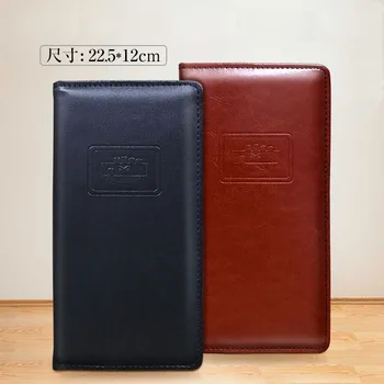 Porte-billets de restaurant en cuir PU avec poches intérieures, 2 pièces