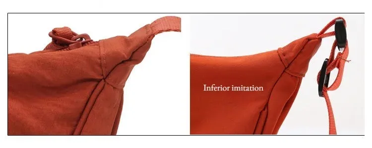 Einfarbige Brusttasche für Damen, große Kapazität, Reisetasche, Umhängetasche, halbmondförmige Tasche, Damen-Alltagstasche, mit Baumwollfüllung, Schultertasche. – Detail 11