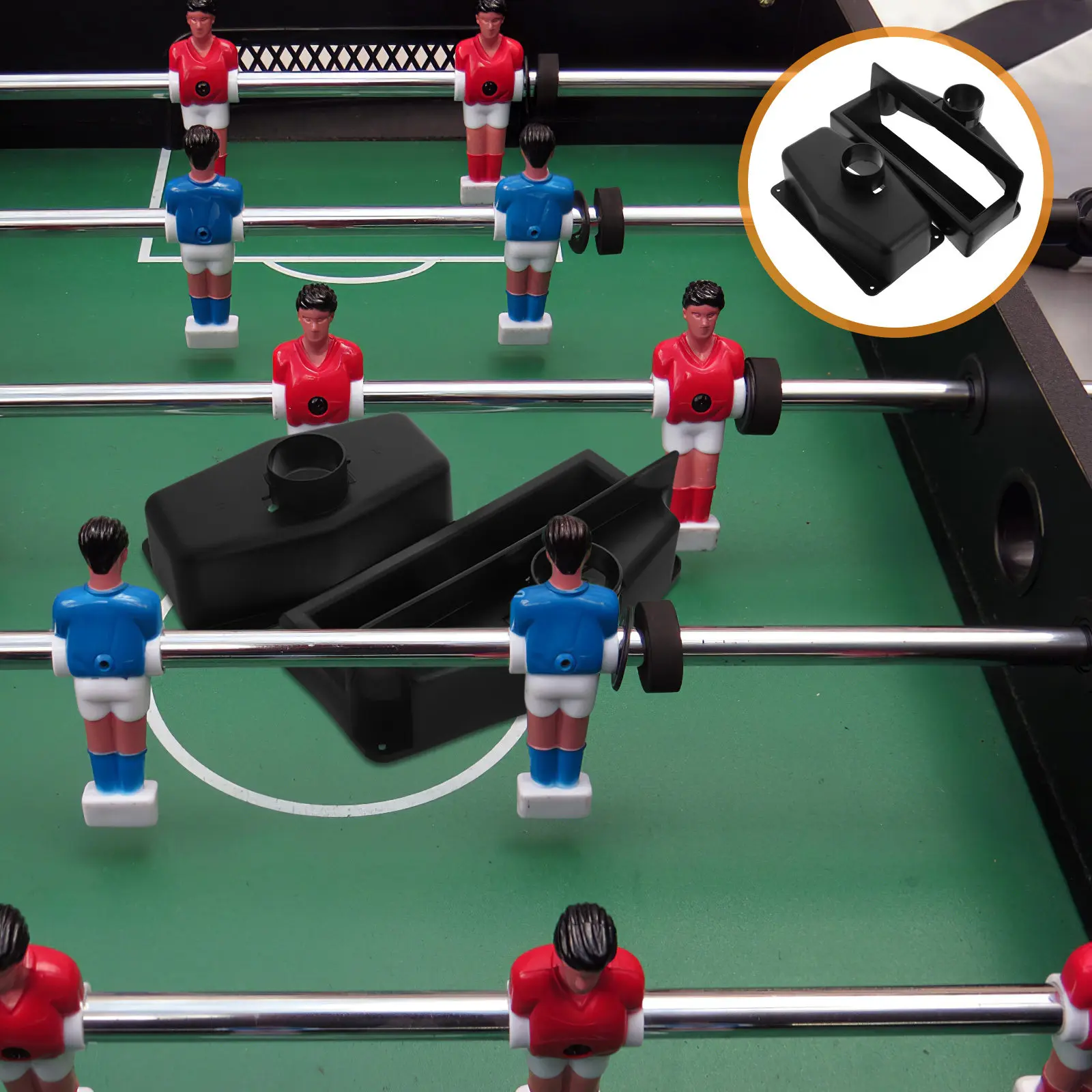 

Набор: пластиковый лоток для хранения мячей для настольного футбола, коробка для сбора мячей, запасные части для настольного футбола, аксессуар для игры в настольный футбол