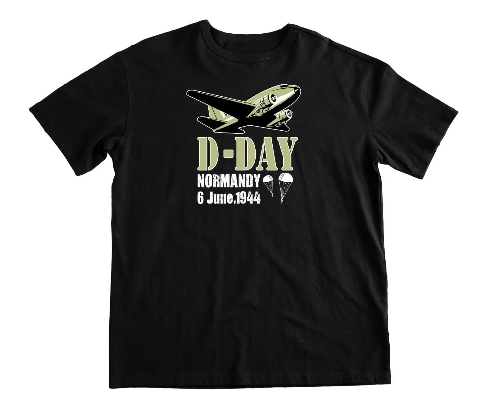 

D DAY T-SHIRT Normandy Ww2 Invasion British Forces Canadian Airborne Military Premium Cotton Short Sleeve O-Neck Mens T Shirt