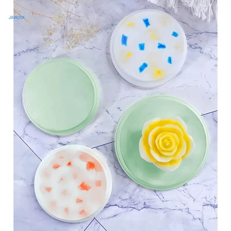 Base Resin Mold Round Silicone Mould UV Epoxy Resin Craft Handmade