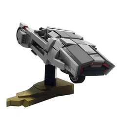 New inTechnical Aircraft MOC-10905 K's Spinner From mini Bladeds-Runner 2049 Airship Scale Building Blocks Collection Toys Gift