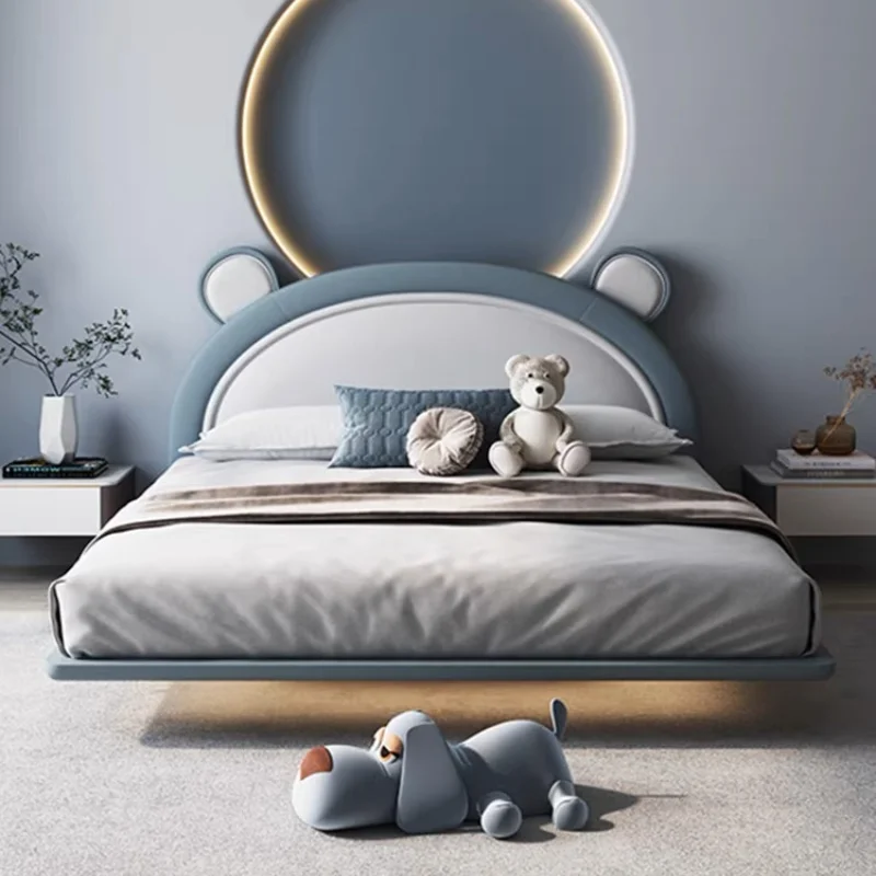 Unique Animal Shape Childrens Bed Frame House Modern Comferter Modern Bed Set Light Luxury Cama Infantil Bedroom Set Furniture